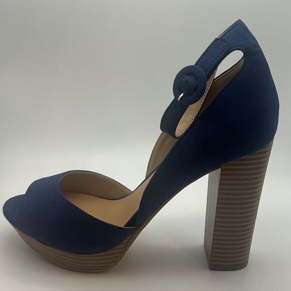 SUN + STONE Reeta Block-Heel Platform Sandals - Picture 7 of 9